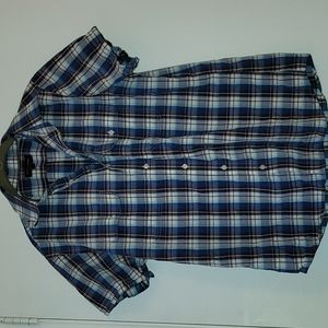 Banana Republic Mens short sleeve button down shirt L